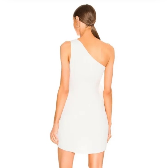 Amanda Uprichard REVOLVE Conetta Mini Dress Ivory White Size Small - Picture 7 of 9
